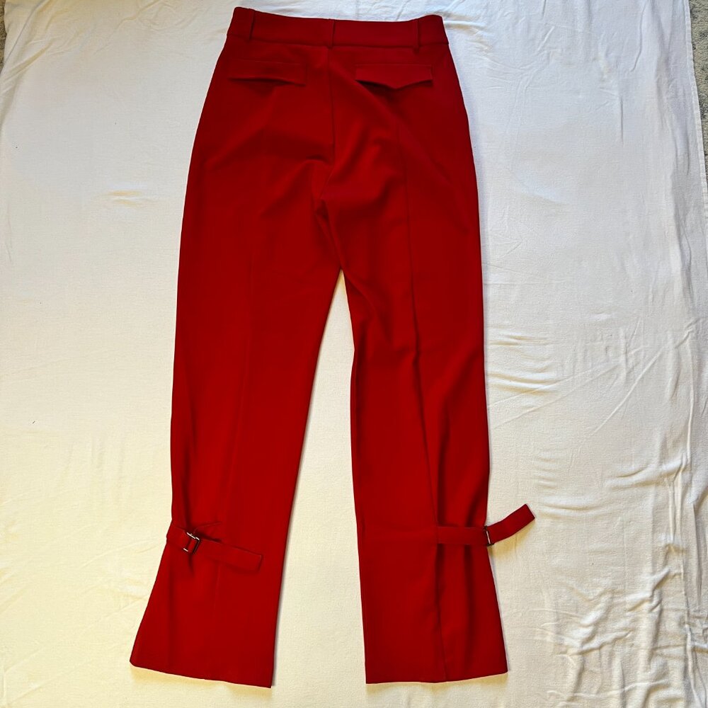LITA‎ by Ciara Military Suit Pant Color Lipstick Red Size Large - Picture 5 of 12